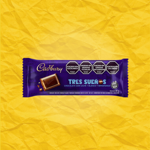 Chocolate Cadbury Tres Sueños (82gr)